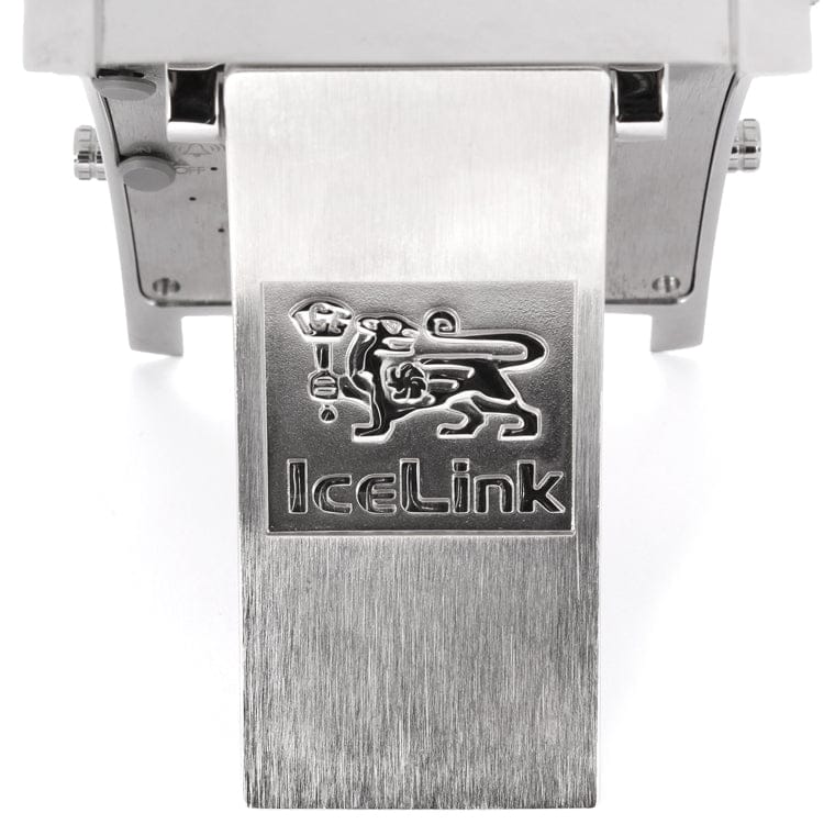 Black 6Timezone Desk Clock Presidential IceLink-CAL   