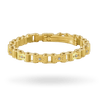 Diamond Gold 9.5MM Bicycle Bracelet Bracelets IceLink-ES   