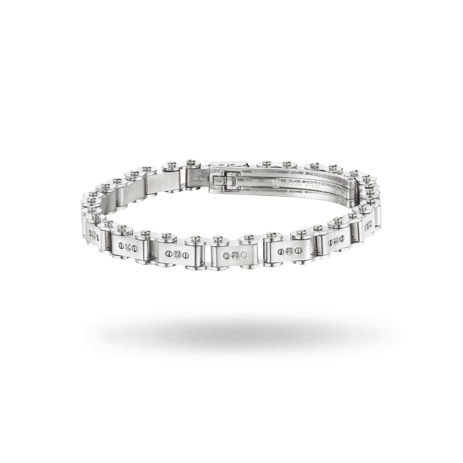 Diamond Steel 6MM Bicycle Bracelet Bracelets IceLink-ES   
