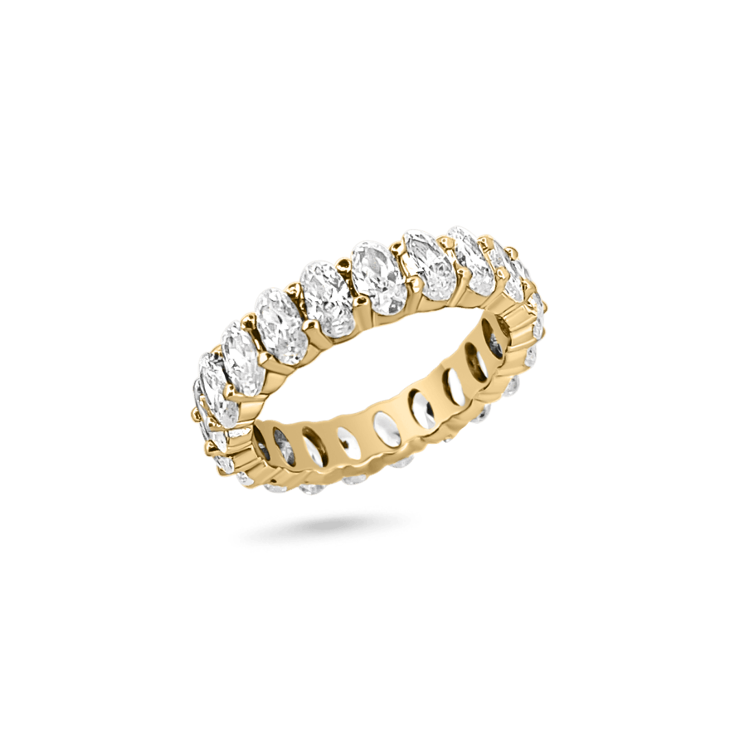 Amor Sui Oval Eternity Ring - IceLink