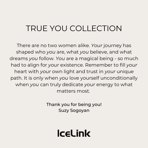 GIFT NOTE CARD Accessories IceLink True You  