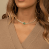 Jade Cuban Choker (Sample Sale) Necklaces IceLink-ATL   