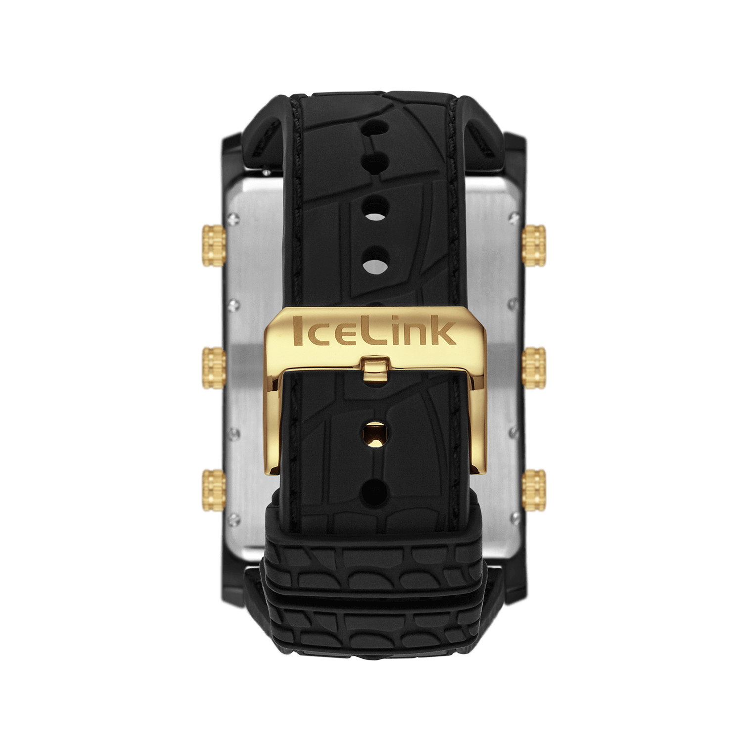 IceLink Generation 6TZ Jett Satin Multi-Time Zone Watch IceLink Generation 6TZ Jett Satin Multi-Time Zone Watch