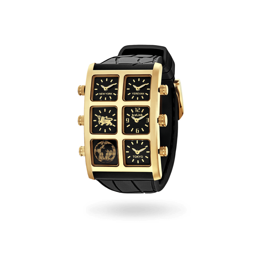 Women's Generation 6TZ Lee Multi-Time Zone Watch - IceLink Women's Generation 6TZ Lee Multi-Time Zone Watch - IceLink