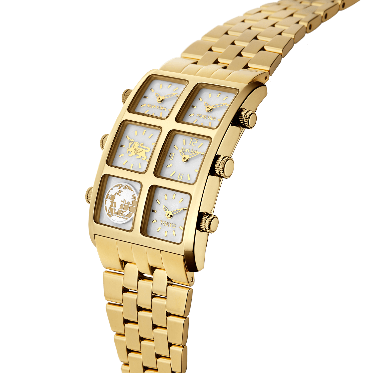 Women's Generation 6TZ Mai Multi-Time Zone Watch - IceLink