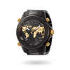 Marco Polo Black &amp; Gold Watches IceLink-TI 1.25ct (Bezel)  