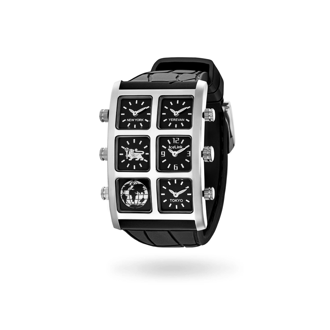 Women's Generation 6TZ Merla Multi-Time Zone Watch - IceLink Women's Generation 6TZ Merla Multi-Time Zone Watch - IceLink