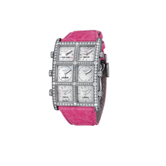 egg d.i.a. コラボ　ドGALミラー　ゼブラ柄　付録　ダイヤ pink-mother-of-pearl-6tz-