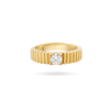 Riley Ribbed Ring (Sample Sale) Rings IceLink-RAN   