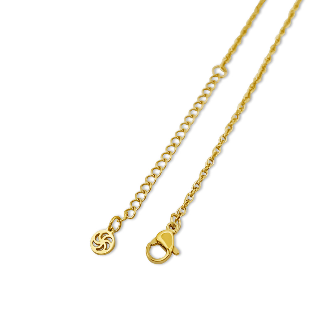 Armenian Initial Stone Necklace Necklaces IceLink-RAN