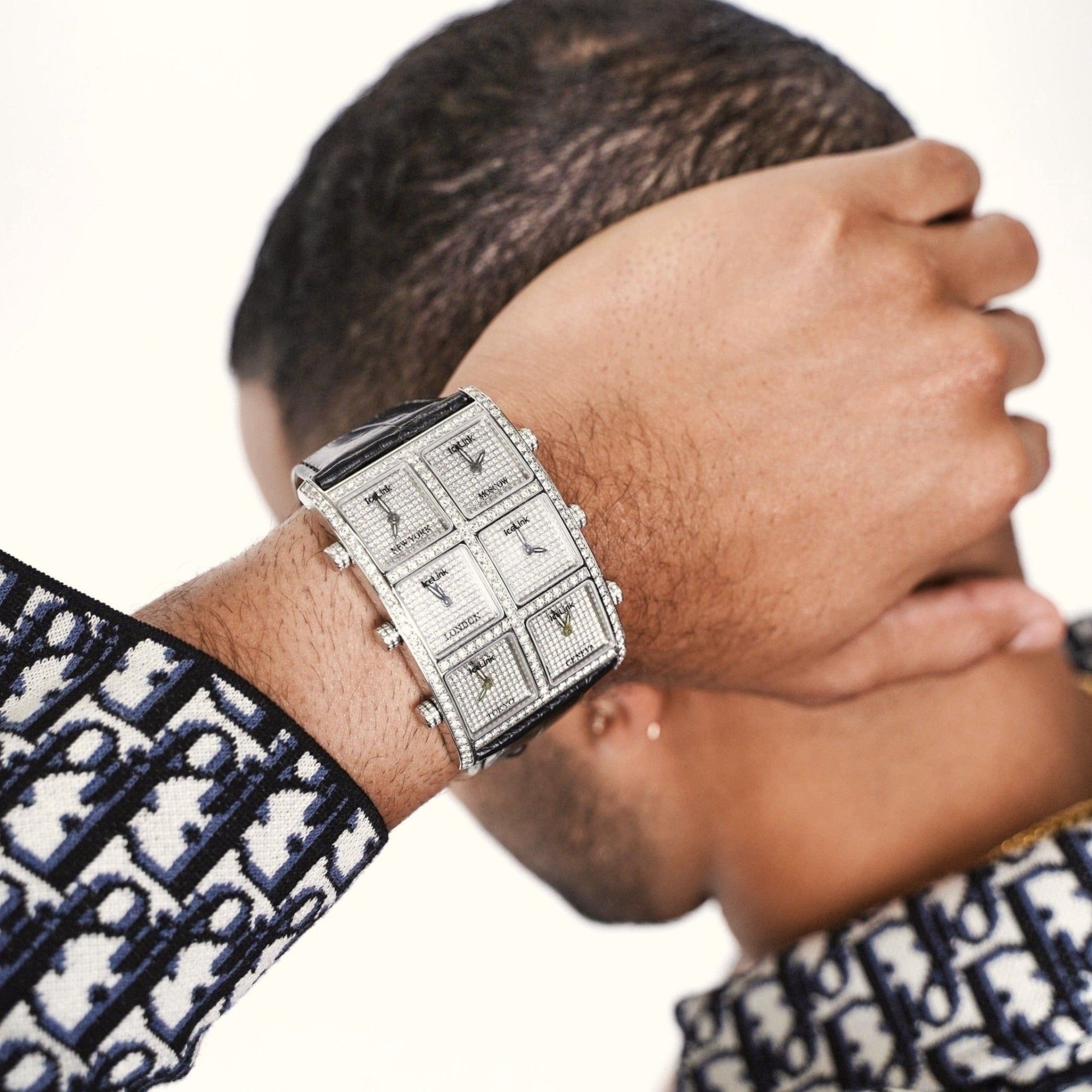 Tigranes 10ct 6TZ Diamond Watch (SAMPLE SALE) Presidential IceLink