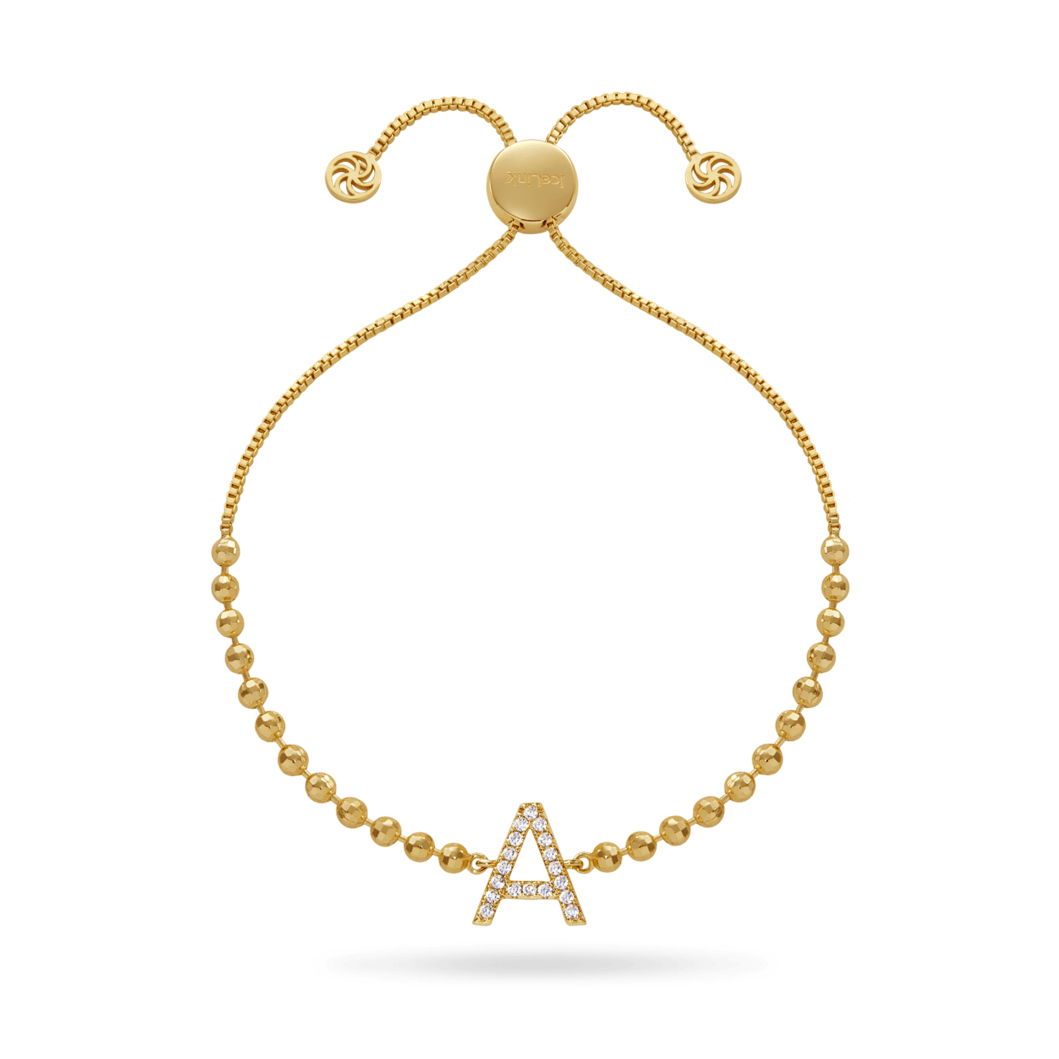 'True You' Initial Bead Bracelet Bracelets IceLink-ATL A  